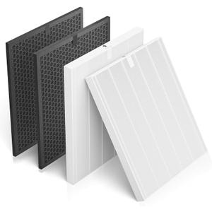 5510 5520 5530 Replacement Filter Q for Winix 5510 5520 5530 Air Purifier | 2 True HEPA Filters & 2 Activated Carbon,1712-0123-00