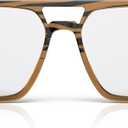 Goiteia Blue Light Glasses Men Women  Retro 70s Gaming Glasses for Anti Eyestrain, Comfortable for All-Day Wear (Clear: Daily Computer Use)