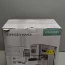 Spacekey Espresso Machine 20 Bar, Professional 1350W Espresso Maker with Milk Frother, Compact Stainless Steel Cappuccino & Latte & Americano Maker with 39oz Removable Water Tank, Silver