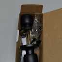 JO.KO Door Knob with Lock and Keyed, Black Matte Round Ball Lock Interior/Exterior Door Knob for Bedroom Or Bathroom/Entry Door Handle