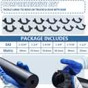 Inner Tie Rod Removal Tool Master Inner Tie Rod Tool Set with 12 Crowfoot Adapters 1/2 Inch Drive Tube for Tie Rod Removal and Installation