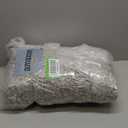 Yimobra Bathroom Runner Rug Non Slip 70"x 24", Super Absorbent Bath Rugs, Quick Dry, Luxury Extra Long Shaggy Fluffy Bath Mat for Double Vanity & Tub Side, Machine Washable, Light Gray and White