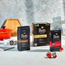 Peet's Coffee, Dark Roast Single Serve Coffee Pods - French Roast 88 Count (4 Boxes of 22 Pods) (EXP 03/18/26)