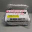 Wall Heater, Space Heater for Bedroom, 1500W PTC Fast Heating Electric Heaters for Indoor Use, 30 Oscillation, Adjustable Thermostat, 24H Timer, Remote Control, Desk or Wall Mounted Heater for Office (Regular-Standard)