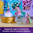 Unicorn Academy, Starglow Fountain & Stable Playset with Wildstar, Lights & Sounds, 24 Accessories, Dolls & Unicorn Toys for Girls Ages 4 and up, One Size