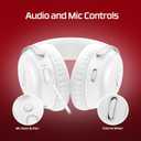 HyperX Cloud III Wired Gaming Headset, PC, PS5, Xbox Series X|S, Angled 53mm Drivers, DTS, Memory Foam, Durable Frame, Ultra-Clear 10mm Mic, USB-C, USB-A, 3.5mm White