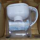 Brita Metro Water Filter Pitcher with SmartLight Change Indicator, BPA-Free, Replaces 1,800 Plastic Water Bottles a Year, Lasts Two Months, Includes 1 Filter, Small - 6-Cup Capacity, White