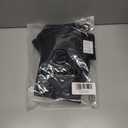 LOVESOFT Workout Romper for Women Short Jumpsuit Sleeve Bodycon Unitard Sport Bodysuit Onesie Athletic One Piece (Black, S)