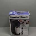 Hamilton Beach The Scoop Single Serve Coffee Maker & Fast Grounds Brewer for 8-14oz. Cups, Brews in Minutes, Black (47620), Next Gen