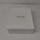 Christian Dior Canvas Embroidered Print Small 9" Lady D-Lite Blue Multicolor 1423720  