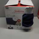 Sunbeam Royal Ultra Fleece Heated Electric Blanket Full Size, 84" x 72", 12 Heat Settings, 12-Hour Selectable Auto Shut-Off, Fast Heating, Machine Washable, Warm and Cozy, Indigo