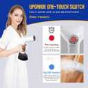 Rolipo Steamer for Clothes 1350W, Portable Handheld Clothes Steamer for Home & Travel, Upgraded 400ML Tank, Fast Heat-Up Wrinkle Remover with Leak-Proof Design