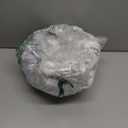 48 Inch Faux Fur Christmas Tree Skirt Large Snowflakes Tree Skirt Decoration for Xmas Party Home (Gray)