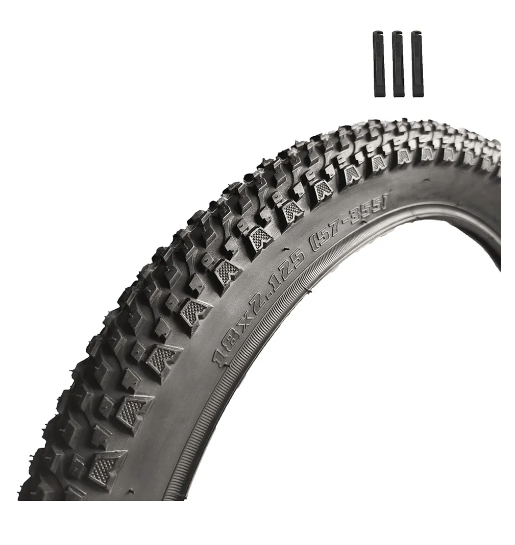 18 Inch BMX Bike Tire - 18x2.125(57-355) Bicycle Replacement Tyres for BMX, Folding, Road Bike