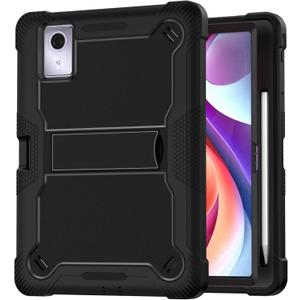 Case Compatible with Lenovo idea Tab 11 2025/Tab K11 Gen 2 Tablet, 11 inch with Stand Anti-Shock Dual Layer Case for Lenovo idea Tab 11-Black