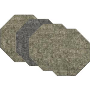 Placemats Set of 4 15" x 15" Heat-Resistant Table Mats for Dining Table Set for 4 Kitchen & Dining Room Decor Farmhouse, Boho, & Modern Style Easy to Clean, Durable & Stylish Table Decor