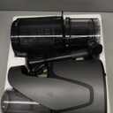 EanOruus 3-in-1 Masticating Juicer, Perfect for Juice, Nut Milk & Sorbet, Slow Cold Press with 6.5" Extra Wide Feed Chute, 100oz Large Capacity, Premium Gray