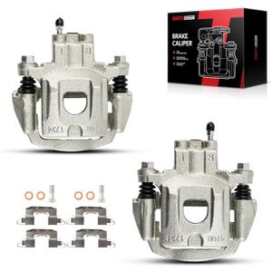 Torchbeam Rear Brake Calipers Set for Lexus 2007-2009 RX350, Lexus 2004-2006 RX330, Lexus 2006-2008 RX400h, Rear Left and Rear Right Calipers Replace # 19B2783+19B2782