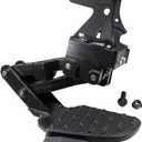 JDMSPEED New Rear Bed Step Retractable Bumper Step Replacement for Dodge Ram 1500 DT Dual Exhaust Vehicles 2019 2020 2021 2022 (New Body Style) Replaces 82215289AG 82215289AH