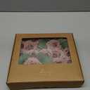 Ling's moment Artificial Flowers 25Pcs Dusty Rose Roses Decor w/Stems,3" DIY Foam Floral for Wedding Bouquet/Centerpieces, Outdoors Party Backdrop, Room/Table, and Garden/Pot Decorations