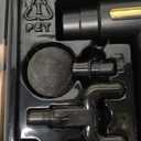 Massage Gun, Small Travel Tool, Massage Gun Deep Tissue,Percussion Handheld Portable Muscle Massager Tool for Full Body Pain Relief, Ideal Gifts for Men, Women(Black)