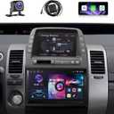 Car Stereo Radio for Toyota Prius 2004-2009 Apple Carplay Android Auto for Toyota Prius Touch Screen Head Unit 9 inch Display 5G WiFi GPS Bluetooth/DSP/FM/SWC/Camera/CANBUS/MIC(Fit JBL)