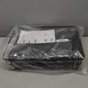 Kitsure Dish Drying Rack for Kitchen Counter, Stainless Steel Sink Organization and Storage Essentials with Cutlery Holder, Home and Appartment Decor, 12''W x 15.5''L, Black