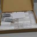 Homemory Pure White Acrylic Flameless Candles, LED Candles, Battery Operated Candles with Remote Control and Timer, Fake Electric Candle, Wedding, Home Decor, Set of 9