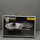 Cuisinart 14-Inch Stir-Fry Pan, Helper Handle and Glass Cover, Chef's Classic Stainless Steel, 726-38H