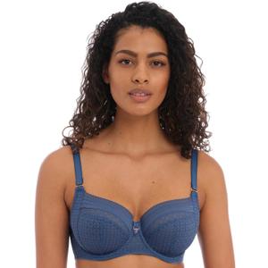 Freya Women's Viva Lace Underwire Side Support Bra (32DD, Lace Vintage Denim)