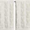 2 Pack Easter Hand Towels White Rabbit Cotton Bathroom Towel Decorative Absorbent Bath Towel for Drying Cleaning Cooking, 29.5 x 13.7 Inch MJ002B
