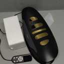 Electric Lumbar Traction Device for Lower Back Pain Relief, Multifunctional Lumbar Stretcher with Dynamic Traction, Red Light Therapy, 8-Level Electrotherapy, 3-Level Thermal Therapy, Vibration