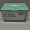 Eupako 100 Pack 6x8 Photo Document Mailer White Stay Flat Self-Seal Cardboard Envelopes for CDs, Pictures, Documents, 6.25 x 8.25 Inches