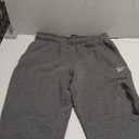 Reebok Mens Tremont Fleece Pant, Standard Fit with Open Bottom, 30 Inseam, Midweight Cotton-Poly Fleece Fabric (Medium, Charcoal Heather)