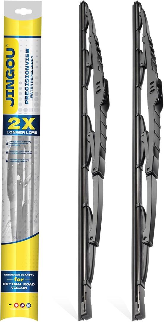 22''+22'' Wiper Blades, Compatible with Ford F-150 2009-2022 Premium All-Season Windshield Wiper Blades-Driver and Passenger Side,Automotive Replacement Windshield Wiper Blade (Pack Of 2)