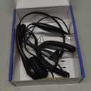 Wantek Computer Headset with Microphone for PC,Laptop,USB Headset with Noise Cancelling & Audio Controls,Computer Headphones for Call Center,Work,Ofiice,Mono (3.5 mm/USB/Type-c Monaural)