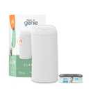 Diaper Genie Classic Pail Includes 1 Starter Square Refill That can Hold up to 165 Newborn-Sized Diapers