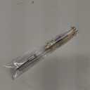 Jinhao 82 Acrylic Fountain Pen, Iridium Extra Fine Nib with Ink Converter, Transparent Unique Design Smooth Writing Pen (Gold Trim)