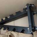LIONSCOOL Premium Dumbbell Rack Only, with Side Racks for Neoprene/Vinyl Coated Dumbbells Only (Small, 200 LBS)