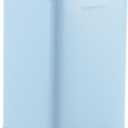 Happimess HPM1012H Betty Retro Mini 3.2-Gallon Step-Open Trash Can, Fingerprint Resistant, Modern, Minimalistic for Home, Kitchen, Laundry Room, Office, Bedroom, Bathroom, Tide Pool Blue