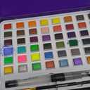 ARTISTRO Watercolor Paint Set – 48 Vivid Colors in Portable Box, Including Metallic & Fluorescent Shades – Travel Art Kit for Artists, Hobbyists & Painting Lovers (Premium Home)