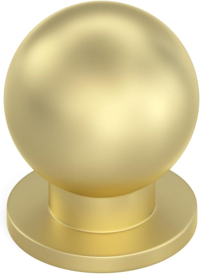 homdiy 10 Pack Mini Gold Cabinet Knobs 0.71"(18mm) Diameter Dresser Drawer Handles, Small Round Brushed Brass Minimalist Hardware for Jewelry Box Modern homdiy 10 Pack Mini Gold Cabinet Knobs 0.71"(18mm) Diameter Dresser Drawer Handles, Small Round Brushed Brass Minimalist Hardware for Jewelry Box Modern