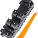 GELUOXI Front Left Power Window Switch Replacement for Chevy GMC Silverado Sierra 1500 2500 HD 3500 HD Suburban Yukon XL 1500 2500 Avalanche Tahoe Cadillac Escalade 20835552