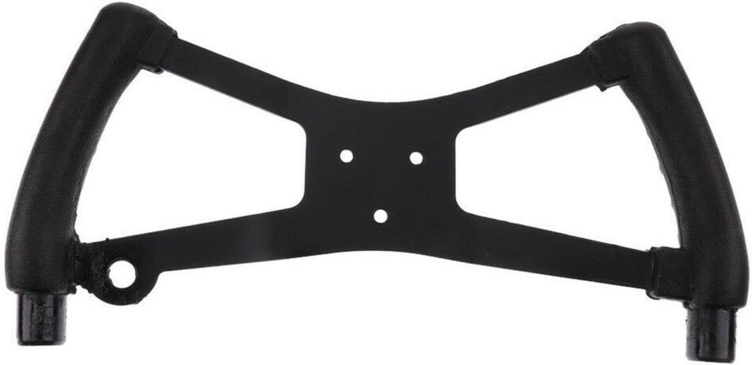 Go Kart Butterfly Steering Wheel - Metal Sport Kart Racing Replacement, Ergonomic Design with Aluminum Spokes, Black Iron Steering Wheel
