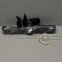Black Big Bows Decorations, 16 inchs for Party Decorations Wedding Coquette Wall Decor Baby Shower Christmas Tree Bows