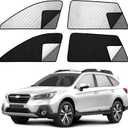 ZATOOTO Car Window Shades for Outback 2015-2020, Double Layer Blackout Shade with Breathable Mesh Screen and Reversible Window Cover Design Privacy & UV Protection for Travel Trip Camping