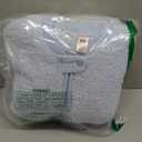 Hudson Baby Unisex Baby Plush Sleeping Bag, Sack, Blanket (18-24 Months, Powder Blue Sherpa)
