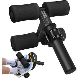 AmazeFan Tib Bar, Tibialis Trainer Leg Workout, Knees Over Toes Tibia Dorsi Calf Machine for Strength Training Calves/Shins/Ankles and Ripping Lower Leg Muscles, Fit 2" Weight Plates and All Shoe Size