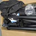 Tripod Speaker Stands with Carry Bag, Foldable for Storage, Ideal for DJ PA, Adjustable Height 35.62" to 47.24"