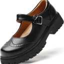 Mary Jane Shoes Women Mary Janes for Women Platform Ladies Non Slip Chunky Maryjane Flats Shoe Casual Dress Comfortable School Shoes. 9.5 Size